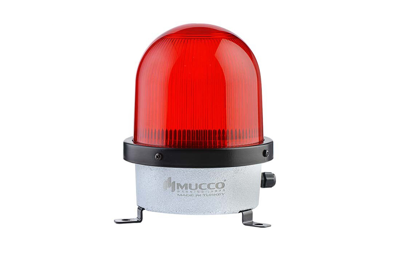 Промышленная светосигнальная лампа маячок со звуковым сигналом Mucco SNT-D12513-1
