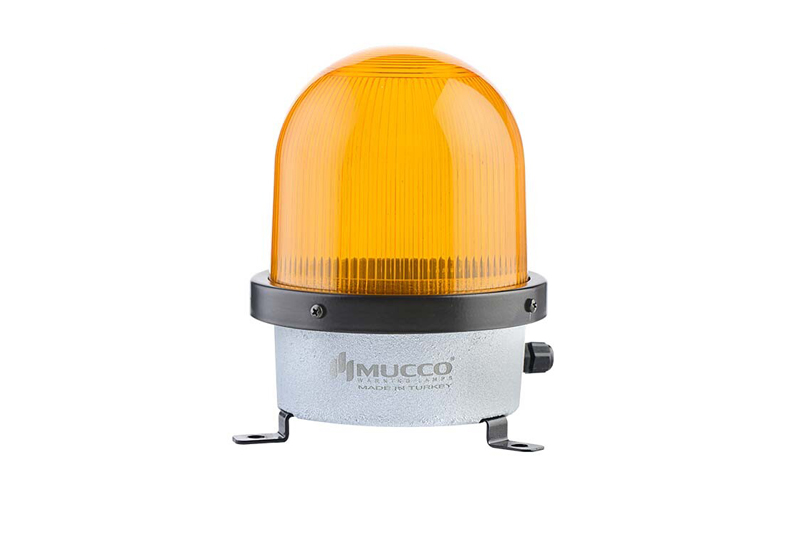 Промышленная светосигнальная лампа маячок со звуковым сигналом Mucco SNT-D12522-3