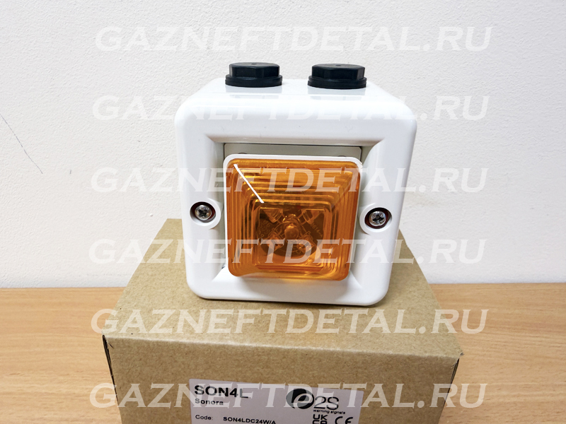 Сигнализация с оповещателем и светодиодным индикатором E2S SON4L Sonora SON4LDC24W/A