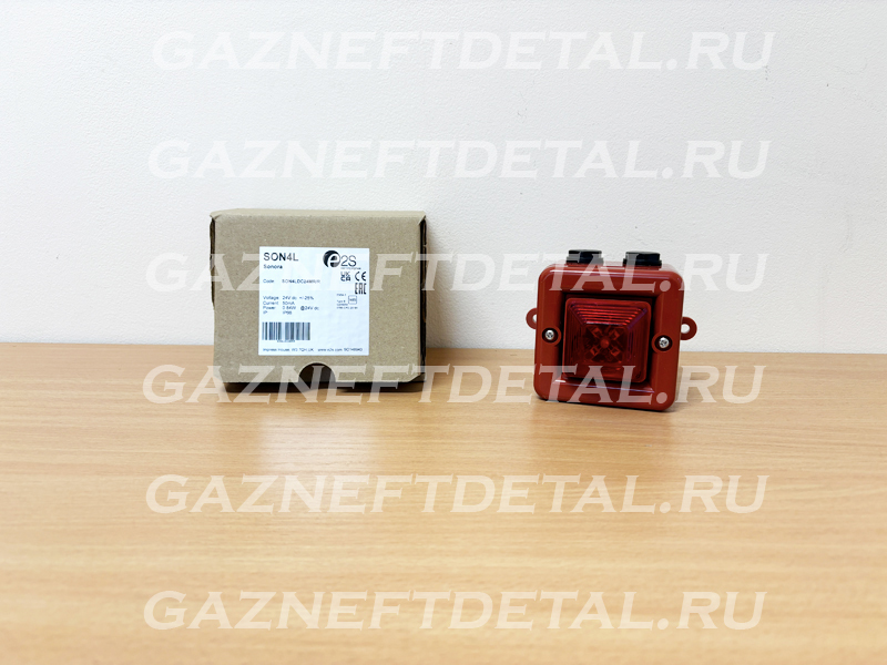Аварийный светозвуковой сигнализатор E2S SON4L SON4LDC24MR/R