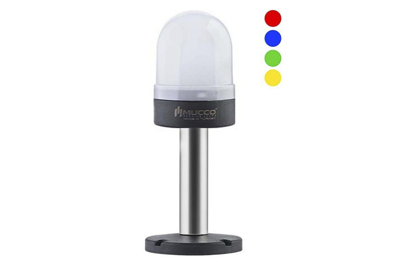 Светосигнальный многоцветный LED маячок Mucco SNT-S74-B-RGB-10T